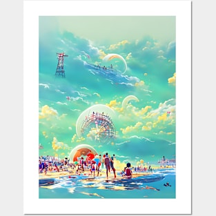 Coney Beach Island Dream Posters and Art